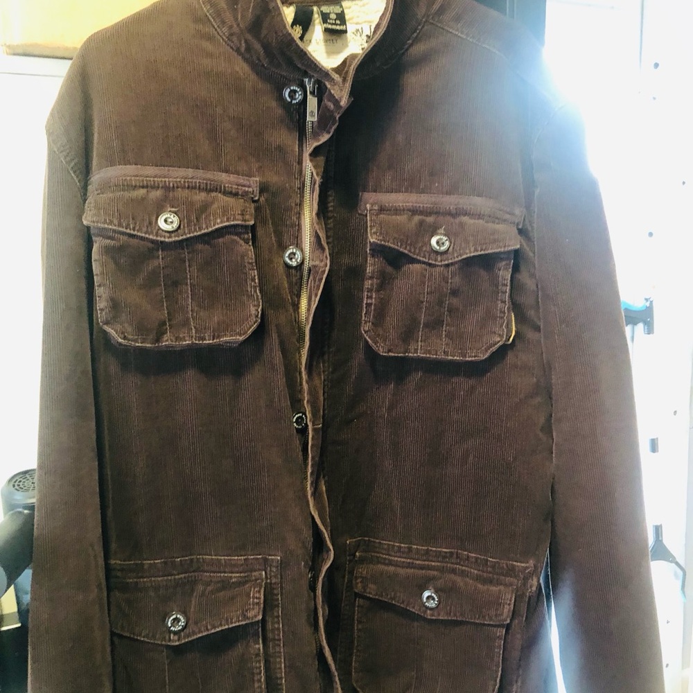 Men's Brown Corduroy Field Jacket